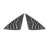 ZLJNFC Compatible with Qiyuan A05 Nevo 2024 2025 2026 Car Rear Spoiler Wing Side Window Triangle Cover(Carbon Look) view 1