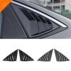 ZLJNFC Compatible with Qiyuan A05 Nevo 2024 2025 2026 Car Rear Spoiler Wing Side Window Triangle Cover(Carbon Look) view 2