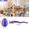 Florisun 3D Printed Dragon with Egg, Large Crystalynx Dragon Eggs with Dragon Inside, Cool Articulated 3 d Printed Dragon Best Decorations view 2