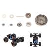 1/16 Metal Differential Gear Pinions with Drive Gear for 16889A 16889 SG1601 SG1602 M16103, RC Car Metal Differential, Aluminum y Replacement Parts for 1/16 Scale view 2