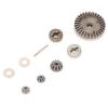1/16 Metal Differential Gear Pinions with Drive Gear for 16889A 16889 SG1601 SG1602 M16103, RC Car Metal Differential, Aluminum y Replacement Parts for 1/16 Scale view 4