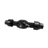 1/14 RC Truck Aluminum Alloy CNC Integrated Locking Differential Rear Axle Compatible for Tamiya 1/14 RC Tractor Truck Accessories Parts(Rear Axle) view 1