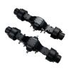 1/14 RC Truck Aluminum Alloy CNC Integrated Locking Differential Rear Axle Compatible for Tamiya 1/14 RC Tractor Truck Accessories Parts(Rear Axle) view 2