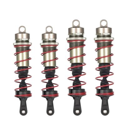 4 Pcs Shock Absorber 120mm Front 140mm Rear Metal Damper Suspension For HiPI TROPHY 107016 1/8 RC Racing Car Truggy ZD Racing Replacement For OEM