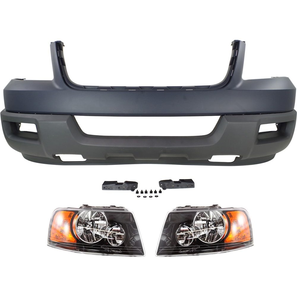 Bumper Cover Kit For 2003 for Expedition Front Sport Utility 3pcOpens in a window or tab
