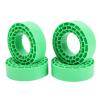 Keenso 1.55 Inch RC Car Tire Inserts, Double Layer Hollow Silicone Inner Fillers, Tear Proof Shock Absorption for Off Road, Water, Mud, Sand (Green) view 3