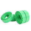 Keenso 1.55 Inch RC Car Tire Inserts, Double Layer Hollow Silicone Inner Fillers, Tear Proof Shock Absorption for Off Road, Water, Mud, Sand (Green) view 4