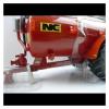 1:32 for Slurry Ferry Tanker Agricultural Alloy Car Model Collectible Red Vintage Ornamental view 3