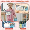 Matscover Kids Spray Mop - Chores Chart Set Montessori Cleaning Set Toy with Real Water Sprayer 2PCS Washable Pads and 10PCS Disposable Mop Pads for Ages 3-8 (Pink) view 2