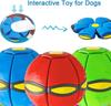 2026 New Children's Bouncing Ball, Magic Metaball, Magic Flying Saucer, Bouncy Ball, Parent-Child Interaction, Dual Form Freely Switchable, with 6 Light (Blue) view 2