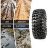 4PCS 1.9Inch Beadlock Honeycomb Rims and Voodoo Tire Set for 1/10 TRX4 TRX6 SCX10 RC Crawler Car (Red) view 4