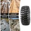 4PCS 1.9Inch Beadlock Honeycomb Rims and Voodoo Tire Set for 1/10 TRX4 TRX6 SCX10 RC Crawler Car (Titanium) view 4