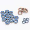 PORRZAJD Power Transmission Products for Tamiya RC Ball Bearing Sets for All Tamiya TT-01 Chassis Variant 20Pcs Bearings Ball Bearings view 2
