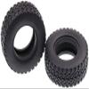 2PCS 1.55 Inch Rubber Tires for 1/14 Rm8 RC Crawler Remote Control Car Tyres view 1