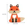 YARNOW Silicone Teether Soft Teething Plaything Cartoon Fox Design for Boys and Smooth Surface with Rounded Edges Gum Massage Aid for Healthy Tooth Growth view 2