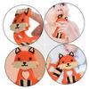 YARNOW Silicone Teether Soft Teething Plaything Cartoon Fox Design for Boys and Smooth Surface with Rounded Edges Gum Massage Aid for Healthy Tooth Growth view 3