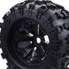 17mm Wheel & 170mm Wheels Tires for HPI Savage XL Mounted GT Flux HSP ZD Racing 1/8 Truck,4Pcs view 2