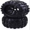 17mm Wheel & 170mm Wheels Tires for HPI Savage XL Mounted GT Flux HSP ZD Racing 1/8 Truck,4Pcs view 3