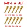 10PCS Carb Nozzle N424-25B Jet EBC424-25-60 Compatible With CVK FCR GSXR YZF R1 R6 CBR ZX7 ZX9 ZRX GSX30-75 Carburetor Replacement Parts(10pcs-30-50) view 2