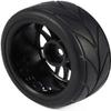 4Pcs 1/10 Rubber Tire Rc Racing Car Tires On Road Wheel Rim Fit for Hsp Hpi 9068-6081 Rc Car Part view 3