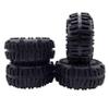 4pcs Crawler 2.2 inch Tires Soft 128mm Tyre with Foams for Axial Wraith SCX10-4 2.2 Wheel view 1