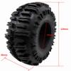 4pcs Crawler 2.2 inch Tires Soft 128mm Tyre with Foams for Axial Wraith SCX10-4 2.2 Wheel view 2