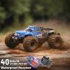 Cirmine RC Cars 1:14 All Terrain Off-Road RC Truck, 4WD Fast Remote Control Car 40 KM/H, 4X4 Waterproof Monster Truck with 21300mAh Batteries, Metal Shocks, 6 LED Headlights, RTR RC Vehicle view 2