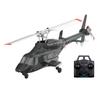 A61 Air-wolf RC Helicopter for Adults, A61 1/52 Scale Air-wolf 2.4G 4CH Single Rotor Flybarless Mini RC Helicopter Model with Optical Flow Altitude Hold, Gift for Adults Beginners (Black and White) view 1
