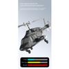 A61 Air-wolf RC Helicopter for Adults, A61 1/52 Scale Air-wolf 2.4G 4CH Single Rotor Flybarless Mini RC Helicopter Model with Optical Flow Altitude Hold, Gift for Adults Beginners (Black and White) view 3