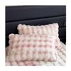 Faux Rabbit Fur Throw Standard Pillow Cases, Velvet Plush Flannel Pillowcases (Bear,2 Pillowcases) view 2