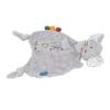 Aqur2020 Gray Safety Blanket for Toddlers, Polyester, Soothing Rattle Toy for Baby's Sleep view 4