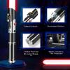 Ankhural Lightsaber Dueling Light Saber for Adults Metal Hilt with 12 RGB Colors 16 Sound Fonts Smooth Swing Motion Control Rechargeable Force FX Light Sabers Party Cosplay Props view 4
