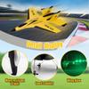Beterder 2026 New Remote Control Airplane, Gravity Glider Foam RC Fighter 360 Remote Control Glider Airplanes with Lights Airplane Model (Blue) view 3