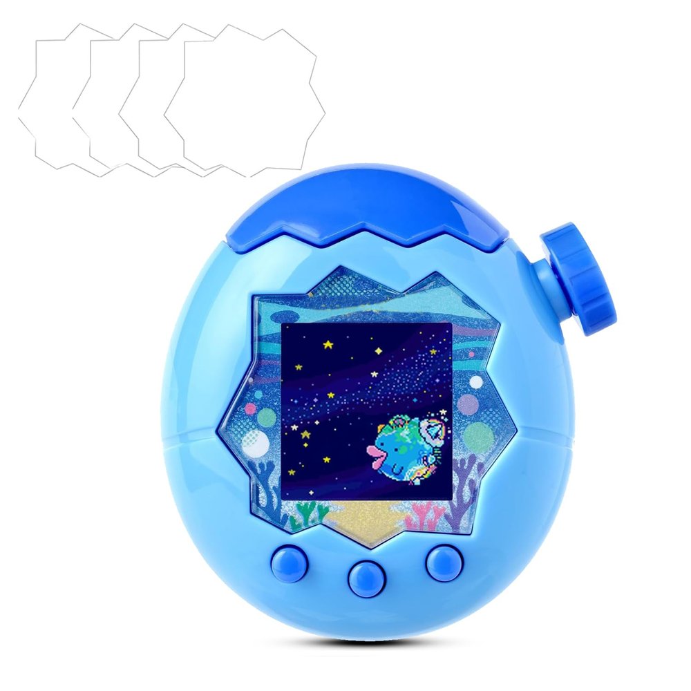 doogojtwosea [4 Pack] Screen Protector for Tamagotchi Paradise| High-Definition Transparent Shockproof and Scratch-Resistant.