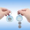 1.85in Funny Coin Escape Puzzle Trick Toy Paper Made Relieve Stress Props Stage Performance Illusion Mentalism Close Up Trick view 2