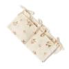 Pjeghbvop Baby Bedside Storage Bag with 2 Pocket Organize Hangings Bag Cotton for Diapers Pacifiers & Supply Baby Bedside view 3