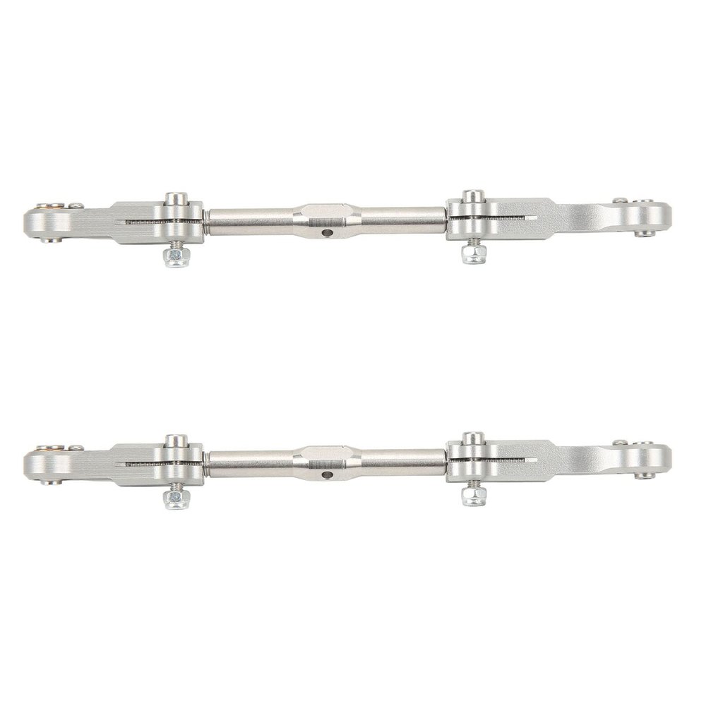 RC Rear Upper Suspension Pull Rods 2pcs | High - Strength Aluminum Alloy for Corally Kronos 6S 1/8 RC Car | Adjustable Linkage for Off - Road Bashing/Racing/Crawling