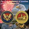 250th Anniversary Commemorative Coin USA 1776-2026, Double-Sided High Relief Craft, Eagle & Patriotic Symbols Challenge Coin, Collectible Gift for Veterans & History Collectors (Victory-250th-1) view 2