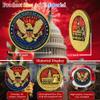 250th Anniversary Commemorative Coin USA 1776-2026, Double-Sided High Relief Craft, Eagle & Patriotic Symbols Challenge Coin, Collectible Gift for Veterans & History Collectors (Victory-250th-1) view 3
