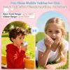 Video Walkie Talkies for Kids, Handheld 2 Pack Rechargeable Kids Video walkie talkies,Long Range Ideal for Family Games, Outside, Camping, Hiking (Pink - A) view 3