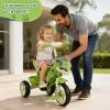 Kids Tricycle, Dinosaur Toys Trike Bike with Safe Anti-Rollover Design, Music, Storage Basket, Big Wheels & LED Lights, Toddler Ride on Toys, Bicicletas para Nios De 3 Aos a 6 (Green) view 3