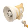 Hilarious Costume Projector & Voice Changer Speaker, Prank Voice Props Can Record Audio, Transformation Projector Speaker, Handheld Projector Bag Charm, Noisy Toys for Boys and Girls (Yellow) view 1
