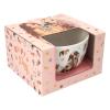 Depesche TOPModel Fur Ever Friends 13867 Cereal Bowl in White with Model Motif, Dogs, Cats and Gold, Bowl with Inscription "Happy Day" view 2