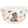 Depesche TOPModel Fur Ever Friends 13867 Cereal Bowl in White with Model Motif, Dogs, Cats and Gold, Bowl with Inscription "Happy Day" view 4