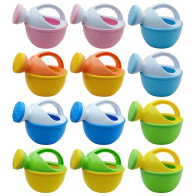 Tressify Watering Can Set 12 Pcs For Little Ones, Plastic Multi-Color, Bathing And Beach Play Garden Education Parties