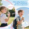 Video Walkie Talkies for Kids, 2 Pack Rechargeable Toddler Toys for Game Party Camping, Christmas(Blue-Pink) view 3