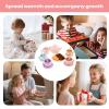 Silicone Tea Set for Toddler - 496 Grams/Set Interactive Kitchen Role Play Game, Silicone Afternoon Children Tea Party for Boys Girls Kindergarten Playroom Preschool Classroom Vacation view 3