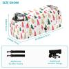CZXW Baby Stroller Bag Cute Christmas Trees Stroller Caddy Organizer Bag with Adjustable Straps Non-slip Hook Large Storage for Strollers view 3