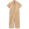 GRANDWISH Kids Coveralls for Boys Girls, Baby Mechanic Boiler Suit Costume Jumpsuit Khaki 3T view 1