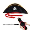 Halloween Party Tricorn Hats Masquerade Cosplay Accessory For Halloween Masquerade Hat Children Pirate Hat view 2